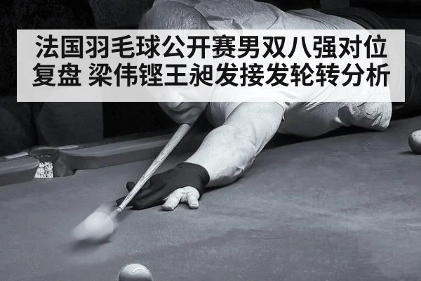 法国羽毛球公开赛男双八强对位复盘 梁伟铿王昶发接发轮转分析 | 9game app